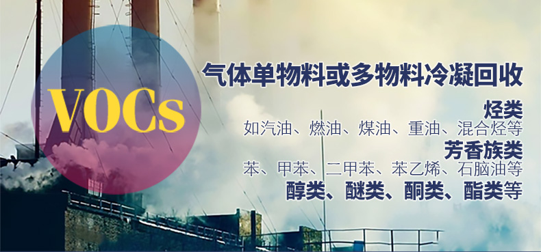 VOCS三級冷凝回收裝置的行業優勢和工藝-無錫冠亞恒溫制冷