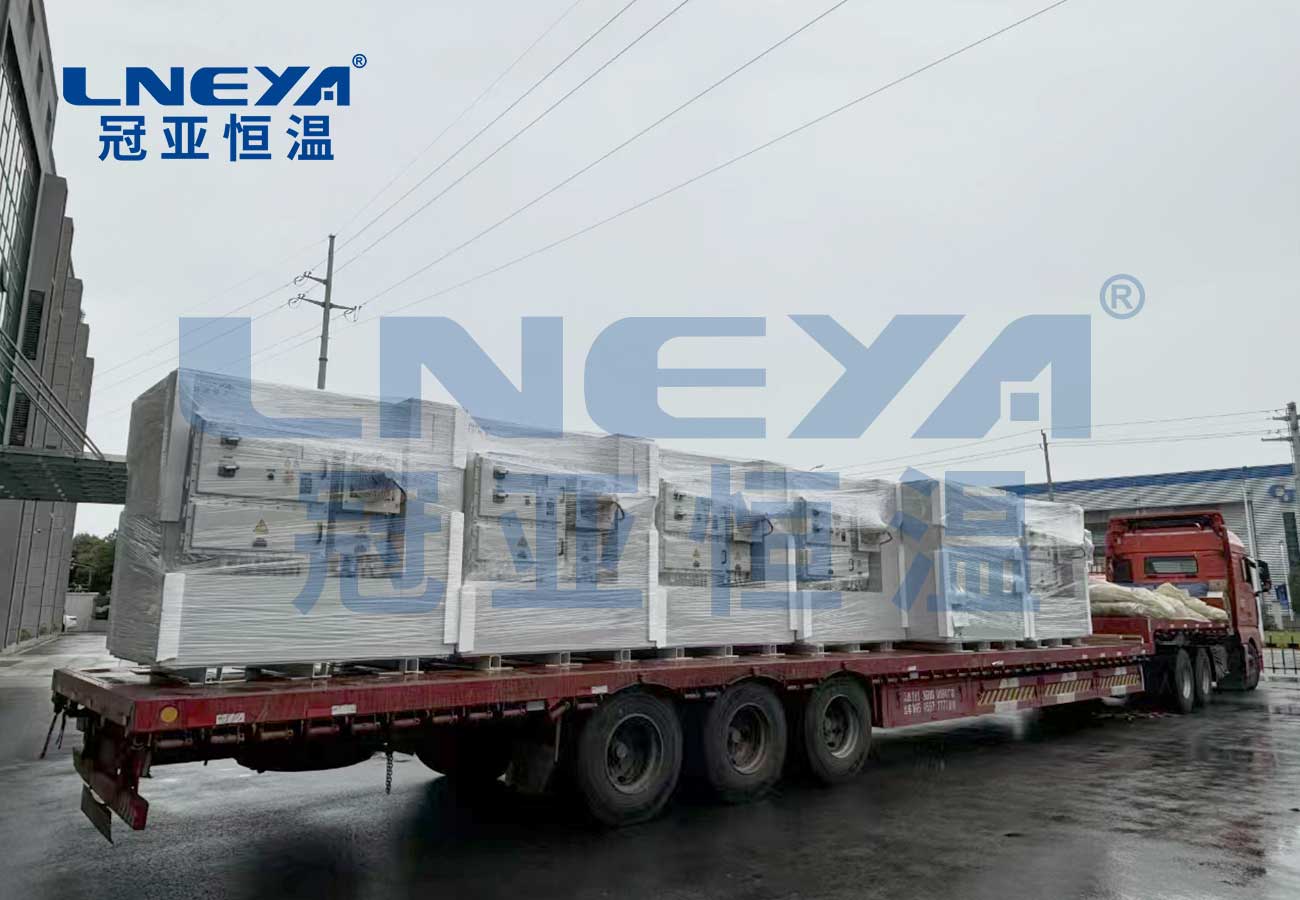 【設備發貨】某生物制藥企業tcu溫控單元出貨-無錫冠亞恒溫制冷